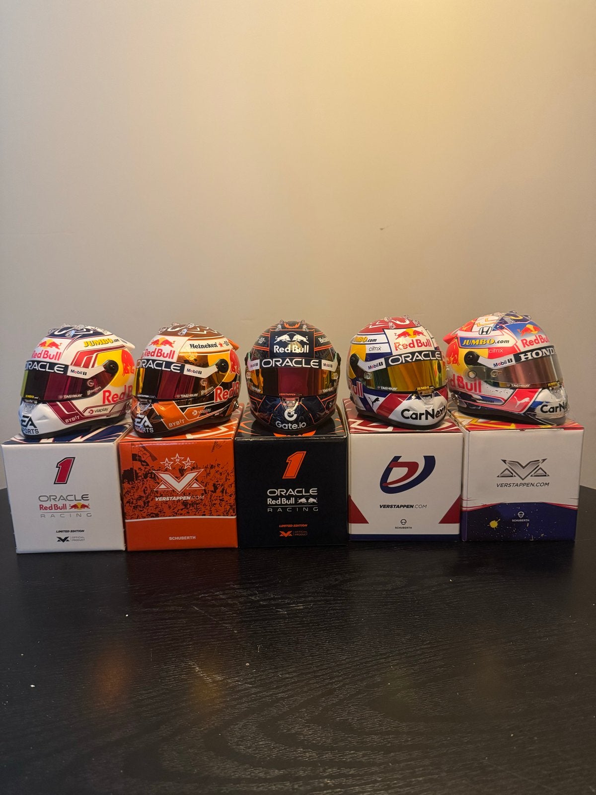 Max Verstappen Helmets 1:2 Zandvoort GP & Orange Tributes, Ophalen of Verzenden, Nieuw, Formule 1