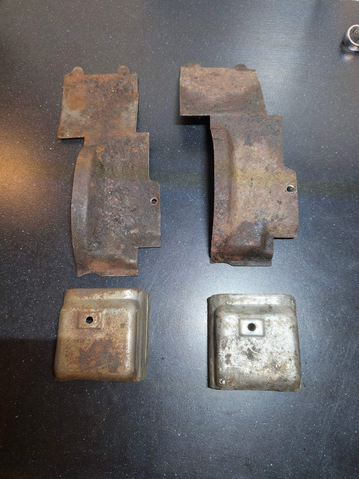 Oldtimer Vespa koelkapjes (metaal), Ophalen of Verzenden, Gebruikt, Kap, Overige merken