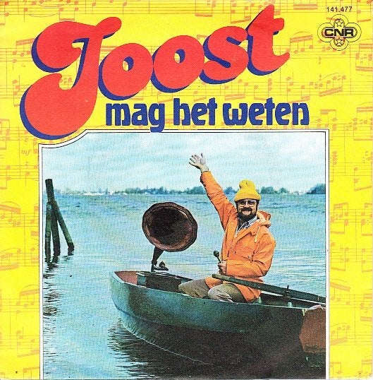 het nederlands artiesten koor - joost mag het weten (1978), Cd's en Dvd's, 7 inch, Ophalen of Verzenden, Zo goed als nieuw, Beschermende buitenhoes