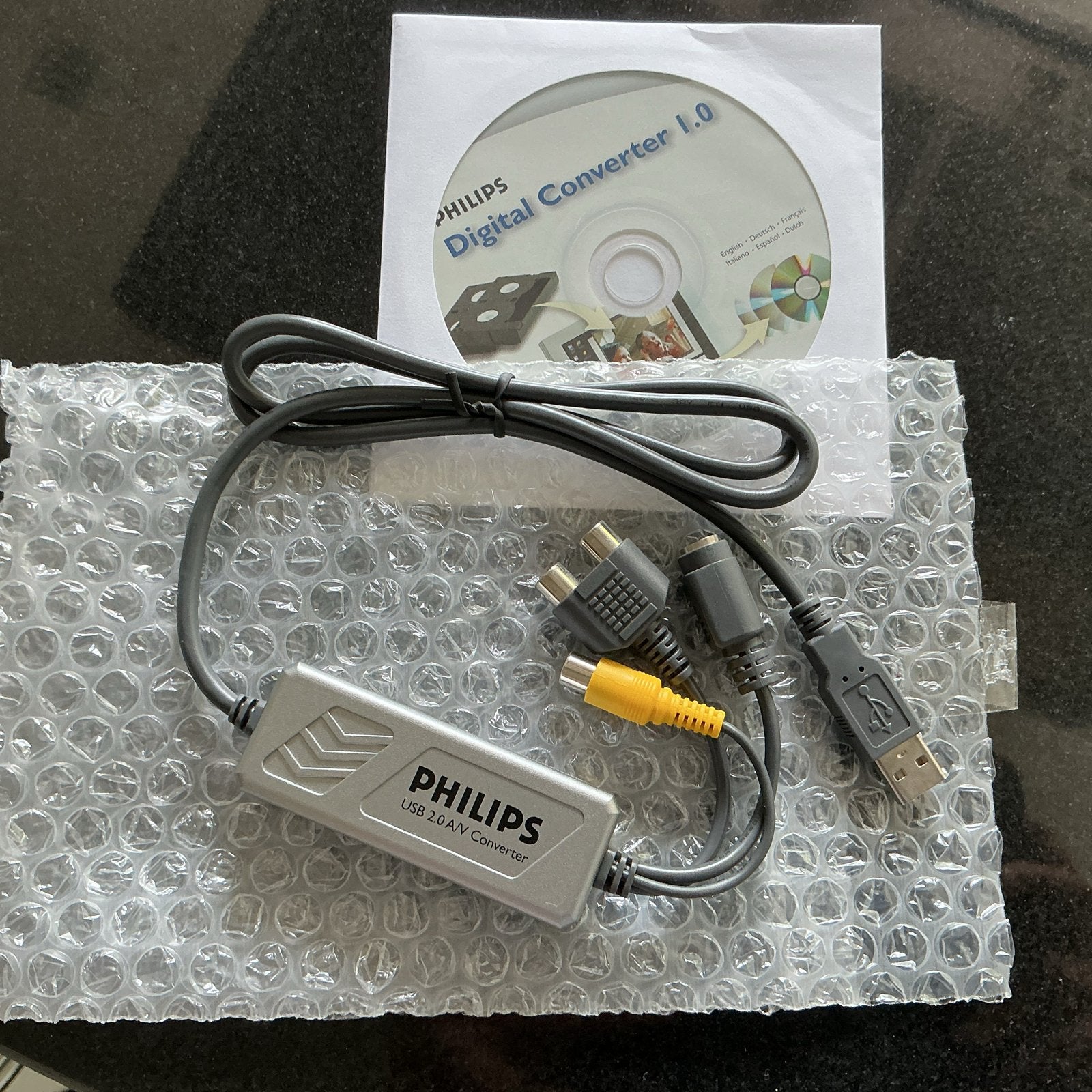 Philips USB 2.0 A/V Converter met Digital Converter 1.0, Ophalen of Verzenden, Gebruikt
