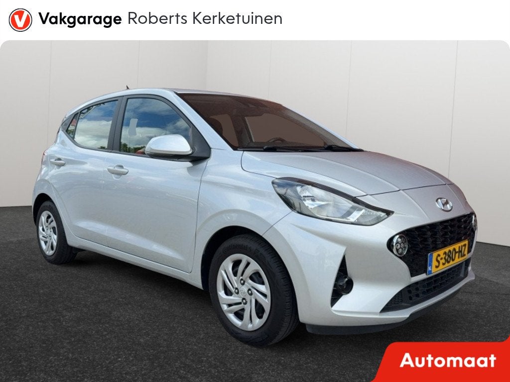 Hyundai i10 1.0 Comfort Smart Automaat 5 pers. Navigatie Cam, Auto's, Stof, Gebruikt, 899 kg, 23 km/l