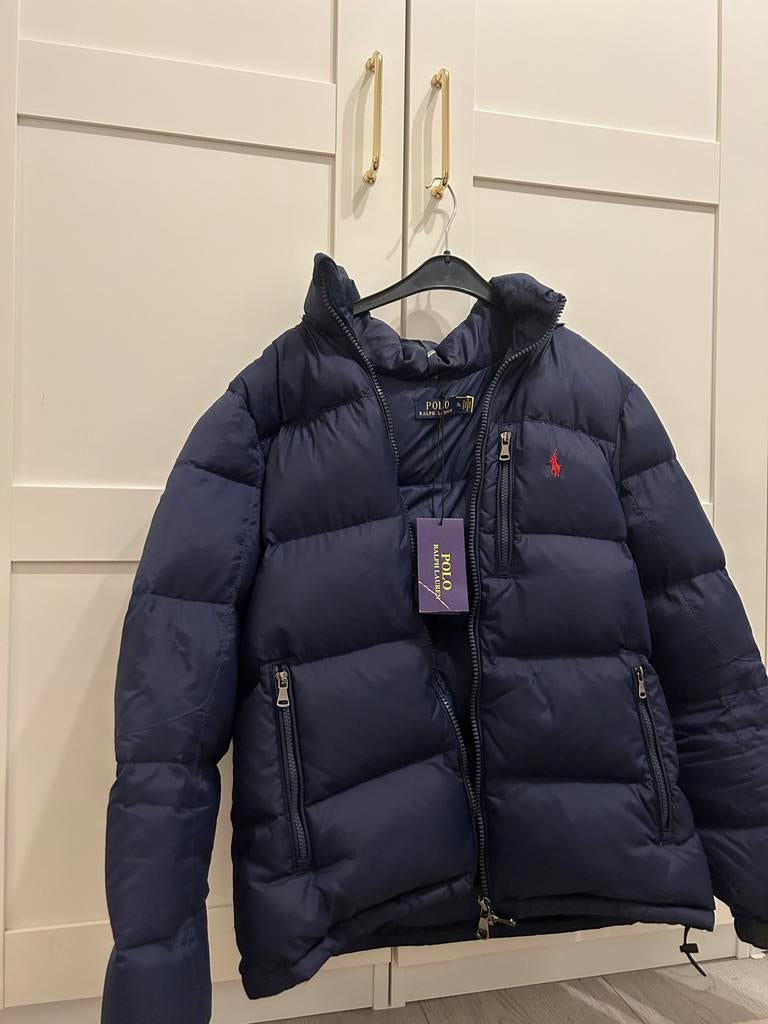 Polo Ralph Lauren Puffer Jacket - Nieuw met labels, Ophalen of Verzenden, Nieuw, Maat 38/40 (M), Blauw