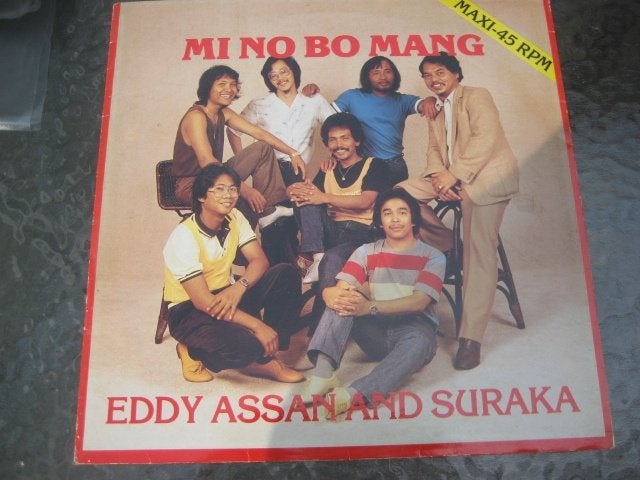 MAXI-SINGLE EDDY ASSAN AND SURAKA / MI NO BO MANG, Overige genres, Ophalen of Verzenden, Zo goed als nieuw, 12 inch