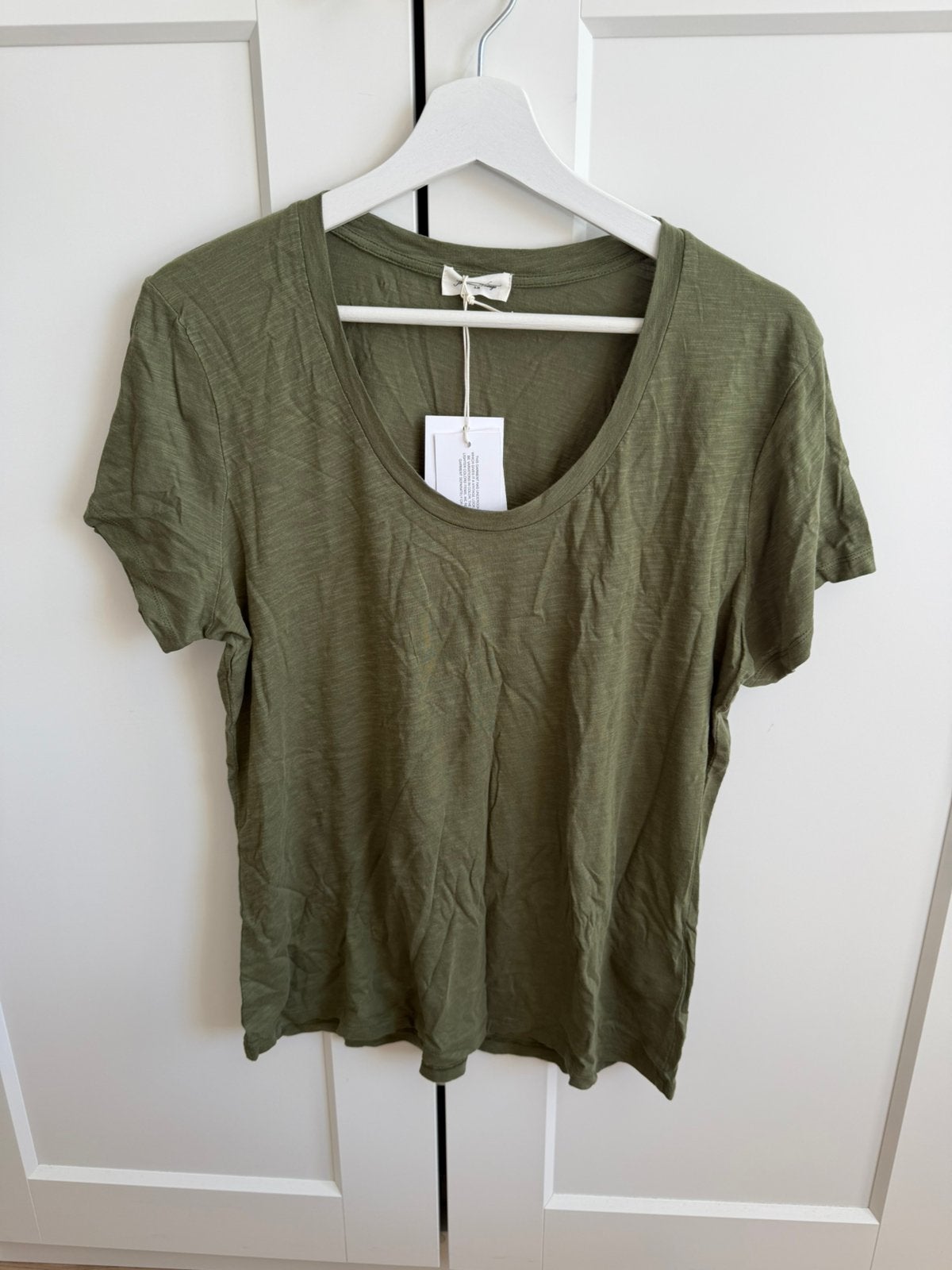 Shirt met korte mouwen - Groen - L - American Vintage, Kleding | Dames, T-shirts, Maat 42/44 (L), Nieuw, Ophalen of Verzenden