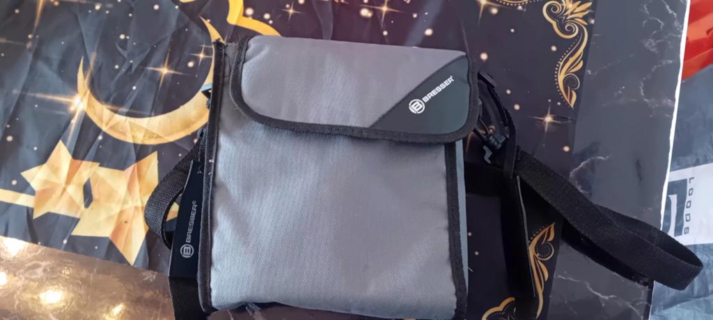 Bresser Verrekijker 10x50 Waterproofi met Tas, Zo goed als nieuw, 8 tot 12x, Met hoes of tas, Porro (met knik)