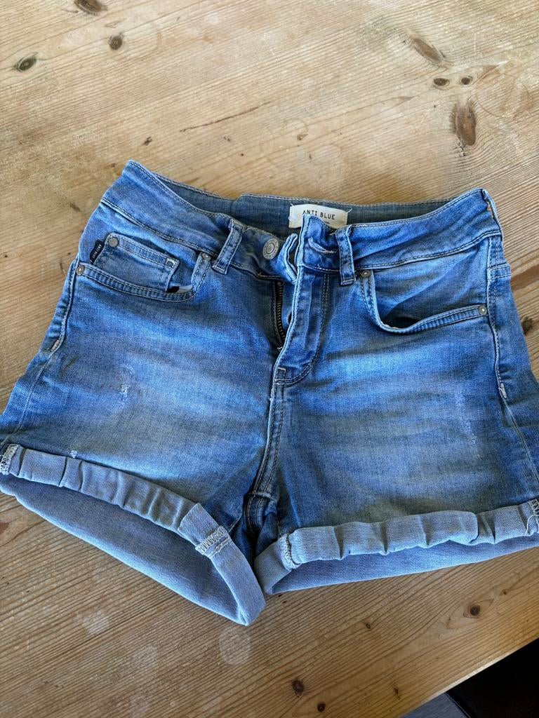 Leuke short - Anti Blue - Maat XXS, Kort, Blauw, Ophalen of Verzenden, Maat 34 (XS) of kleiner