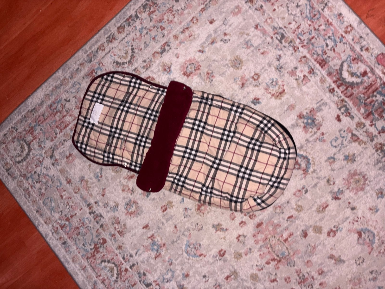 Burberry voetenzak voor buggy en kinderwagen, Kinderen en Baby's, Ophalen of Verzenden, Zo goed als nieuw, Overige merken, Voetenzak
