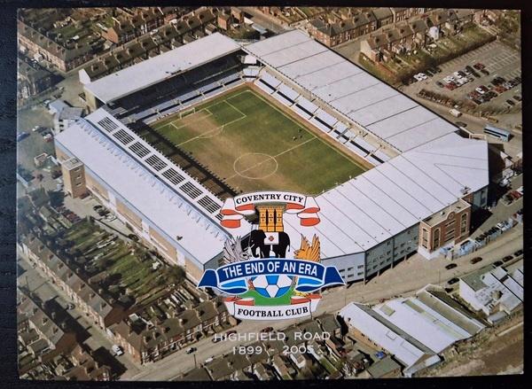 2 x Ansichtkaart Coventry City, Ophalen, Zo goed als nieuw, Buitenlandse clubs, Poster, Plaatje of Sticker