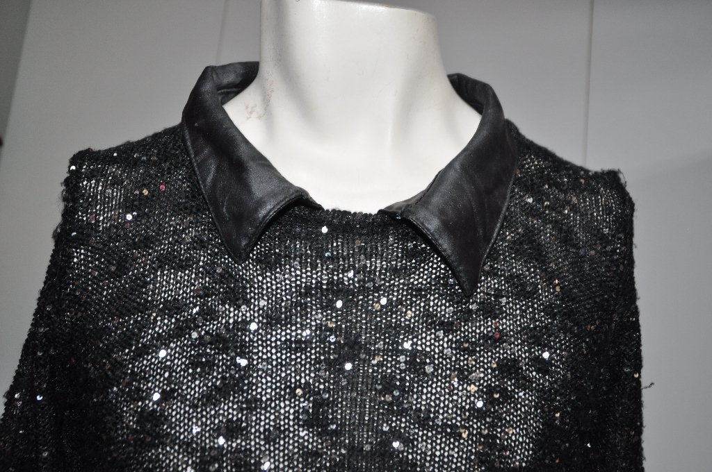 dd25 Zwart Zilver shirt maat L ADC Panacher, Ophalen of Verzenden, Zo goed als nieuw, Zwart, Shirt of Top