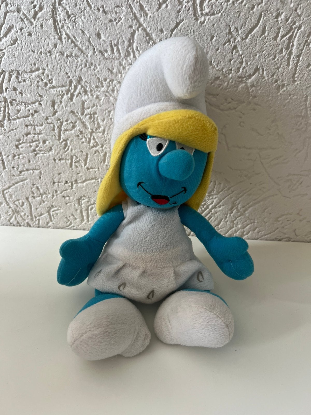 Knuffel smurfin, Verzamelen, Smurfen, Ophalen of Verzenden, Zo goed als nieuw