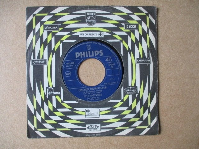s0313 leen jongewaard - lieve heer doe mijn een lol, Ophalen, Gebruikt, 7 inch, Overige genres