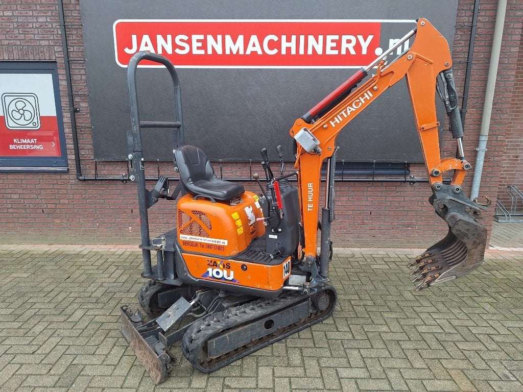 Hitachi ZX10u BJ2022, Zakelijke goederen, Machines en Bouw | Kranen en Graafmachines, Ophalen of Verzenden, Graafmachine