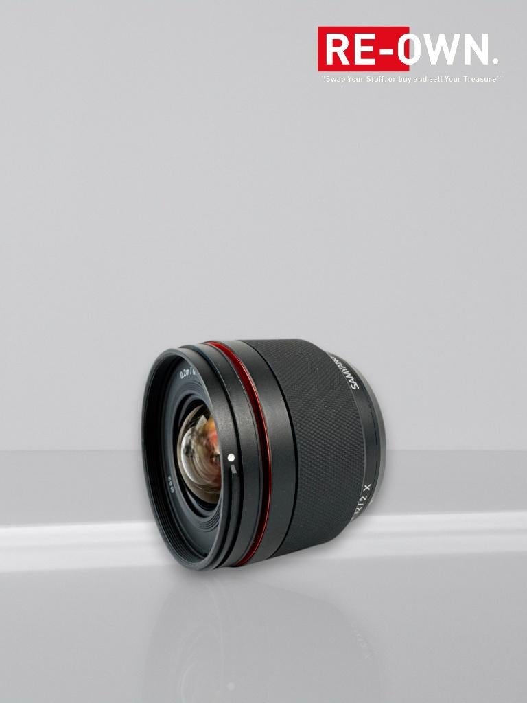 Samyang AF 12mm F/2 fuji X Mount (topstaat +doos+garantie), ., Samyang, Zo goed als nieuw, .
