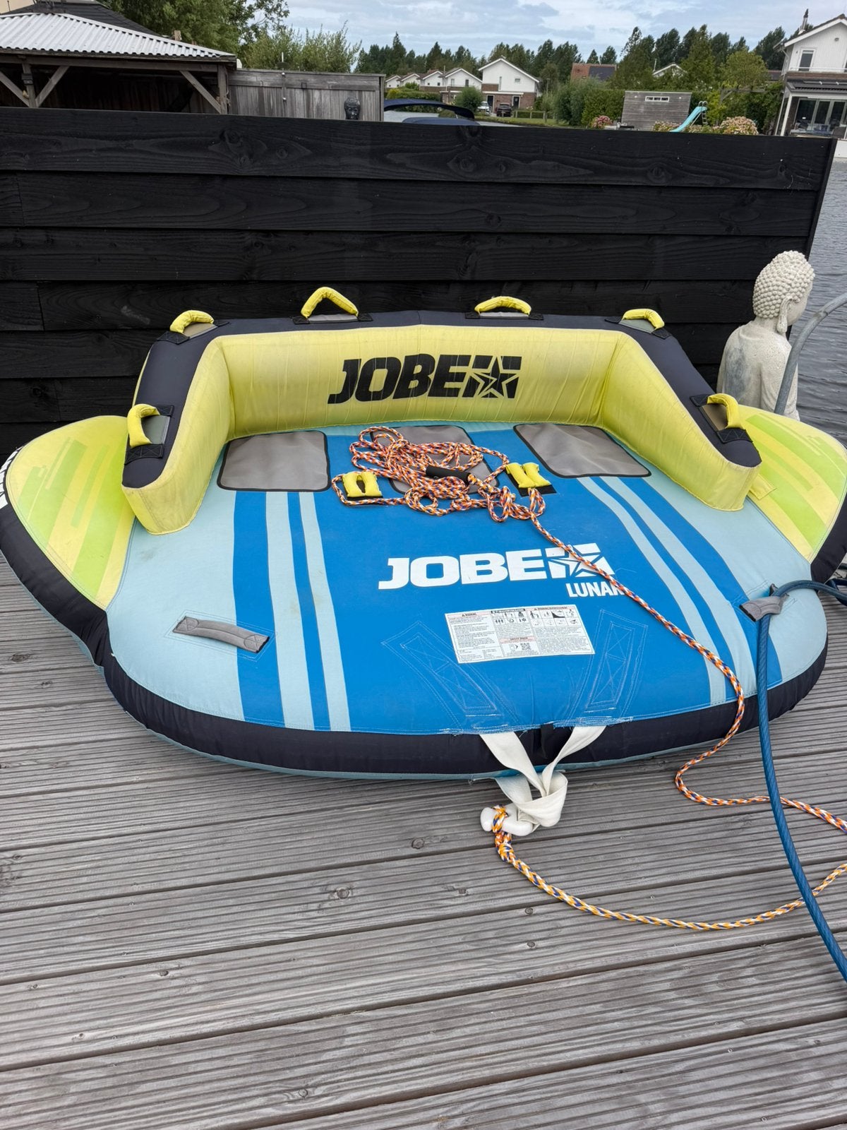 Jobe funtube 3 persoons lunar, Ophalen, Zo goed als nieuw, Funband of Funtube