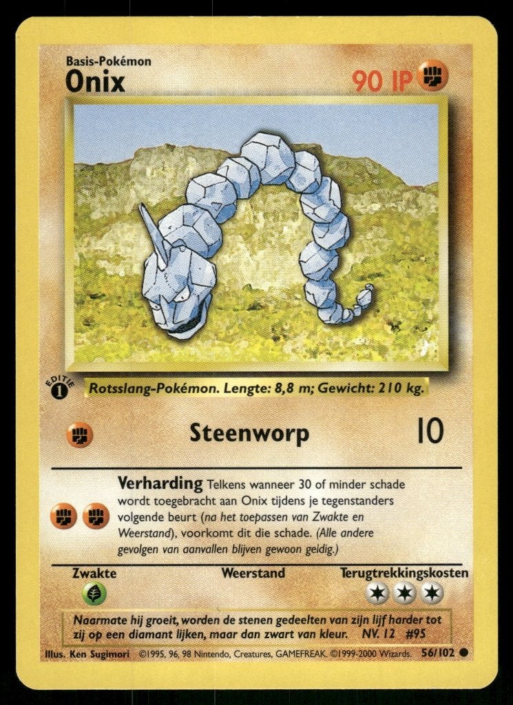 Onix 56/102 - Base (1st edition) (NL) (NM), Verzenden, Gebruikt