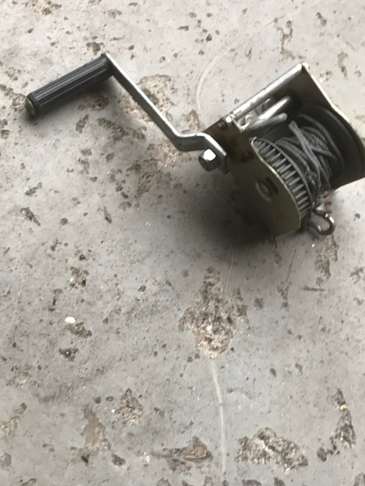 Goliath handlier met staalkabel - Gebruikt, Ophalen, Gebruikt, Handmatig