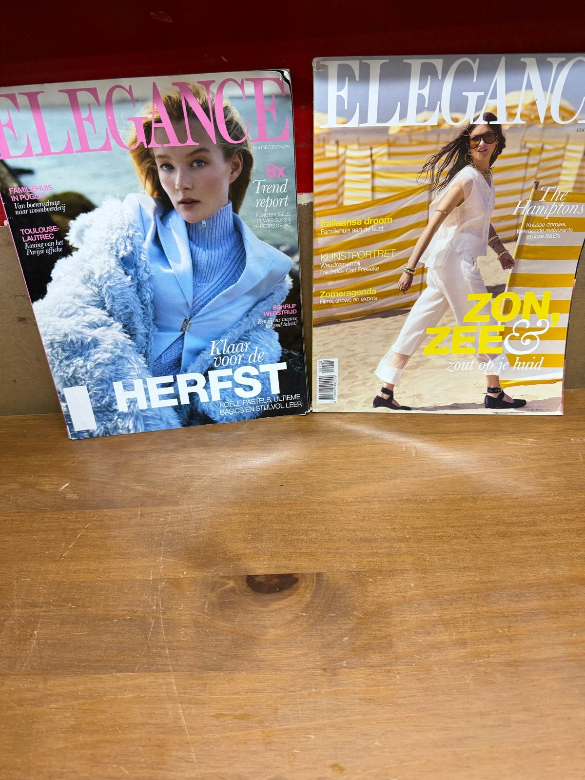 Elegance Magazine - 2 edities (Herfst & Zomer), Boeken, Ophalen of Verzenden, Zo goed als nieuw, Damesbladen