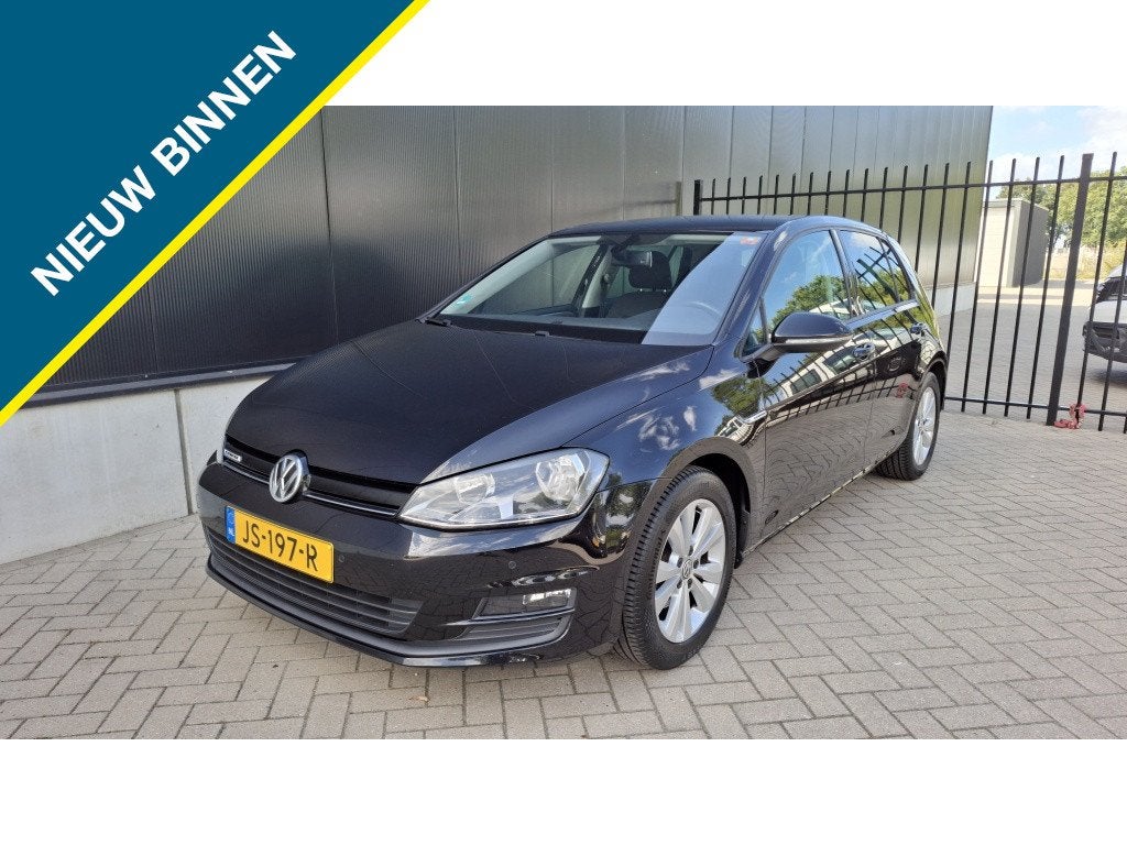 Volkswagen Golf 1.0 TSI Comfortline 2Eig NAP NAVI PDC ECC, Stof, Gebruikt, Origineel Nederlands, Bedrijf