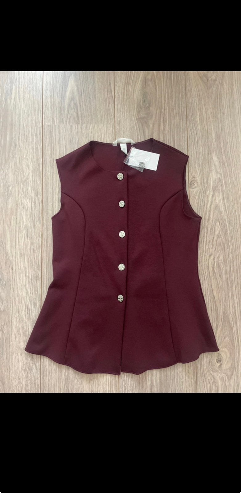 Gilet S, Verzenden, Nieuw, Rood, Maat 36 (S)
