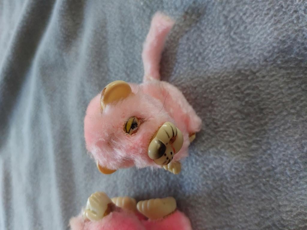 2x pink panther knijpbeestje, Ophalen of Verzenden