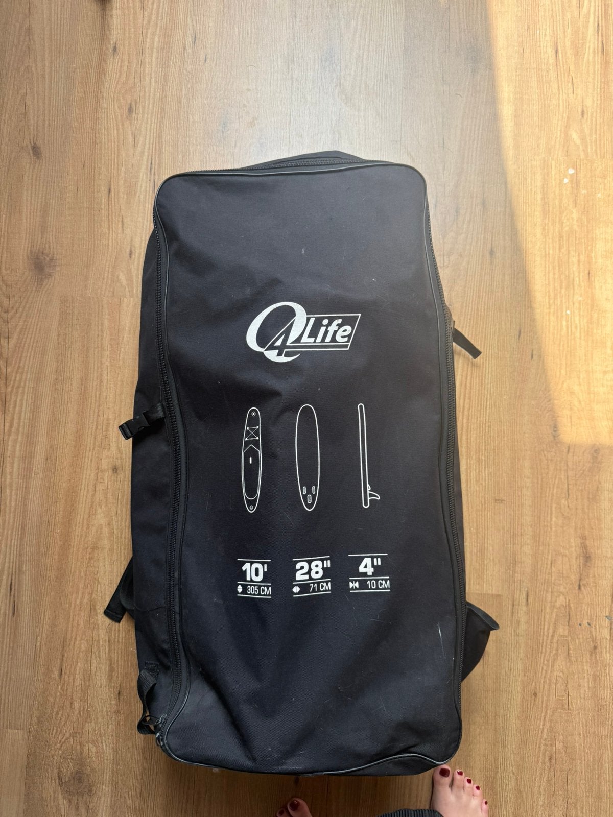 Complete sup board Q4life, Watersport en Boten, Suppen, Ophalen, Zo goed als nieuw, SUP-boards