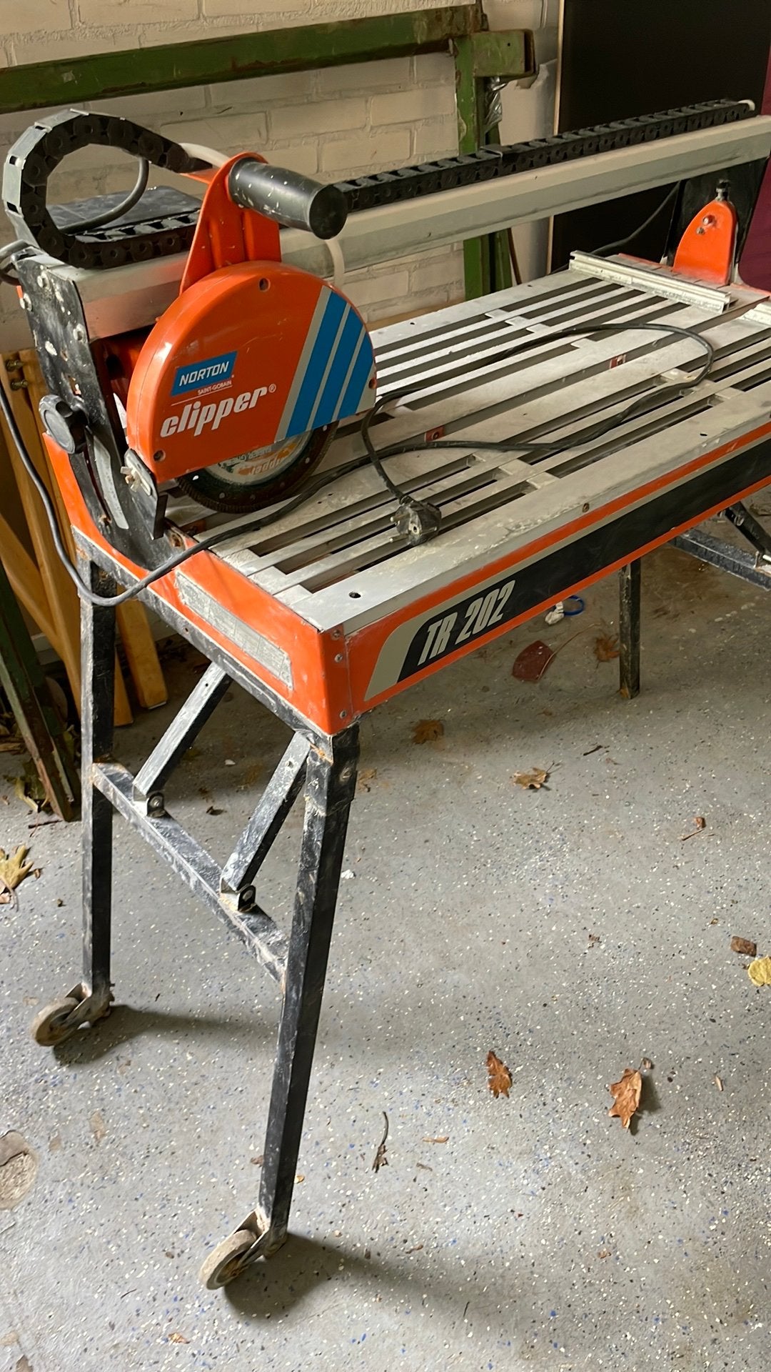 Clipper TR200 tegelzaagmachine, Ophalen, Gebruikt, 1200 watt of meer, 30 tot 70 mm