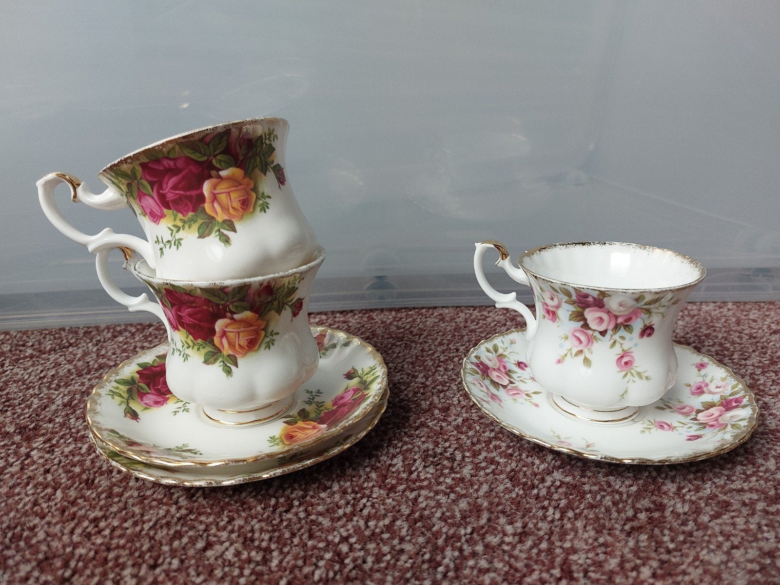 Royal Albert kop en schotels, Antiek en Kunst, Ophalen of Verzenden