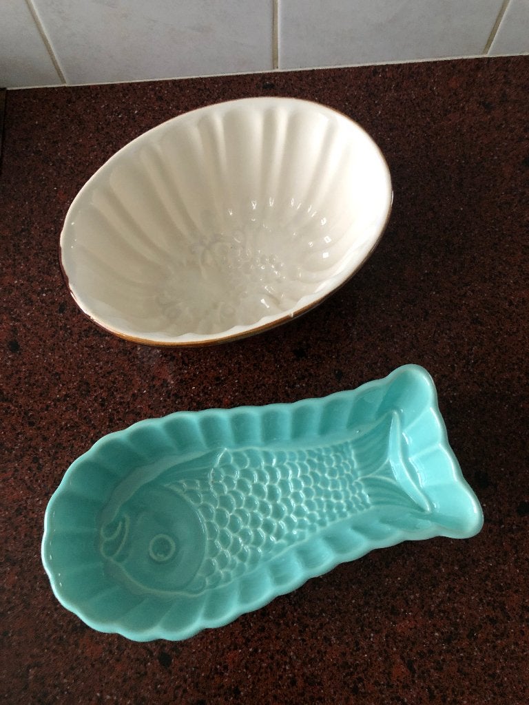 Puddingvormen 50-60ejaren, Ophalen of Verzenden