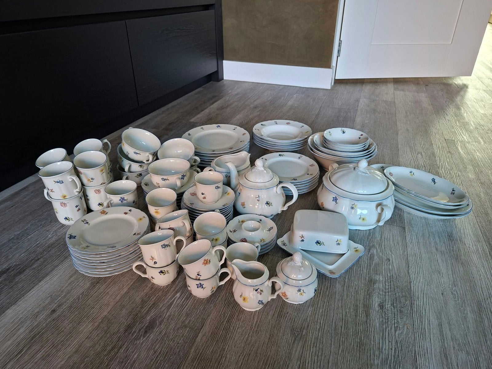 Seltmann Weiden Bavaria Servies Marie Louise Strooibloem, Ophalen, Gebruikt, Overige merken, Klassiek