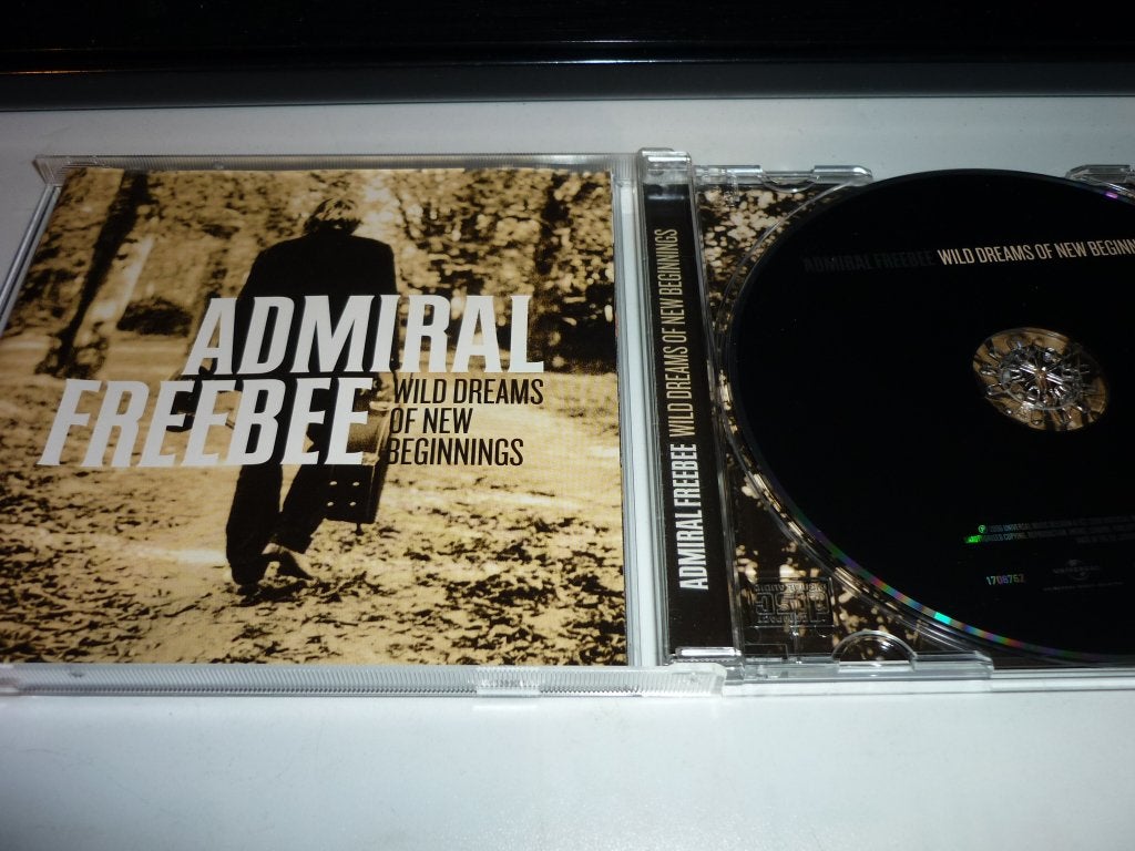 Admiral Freebee - Wild Dreams of New Beginnings CD, Verzenden, Zo goed als nieuw, Alternative Rock, Inclusief doosje