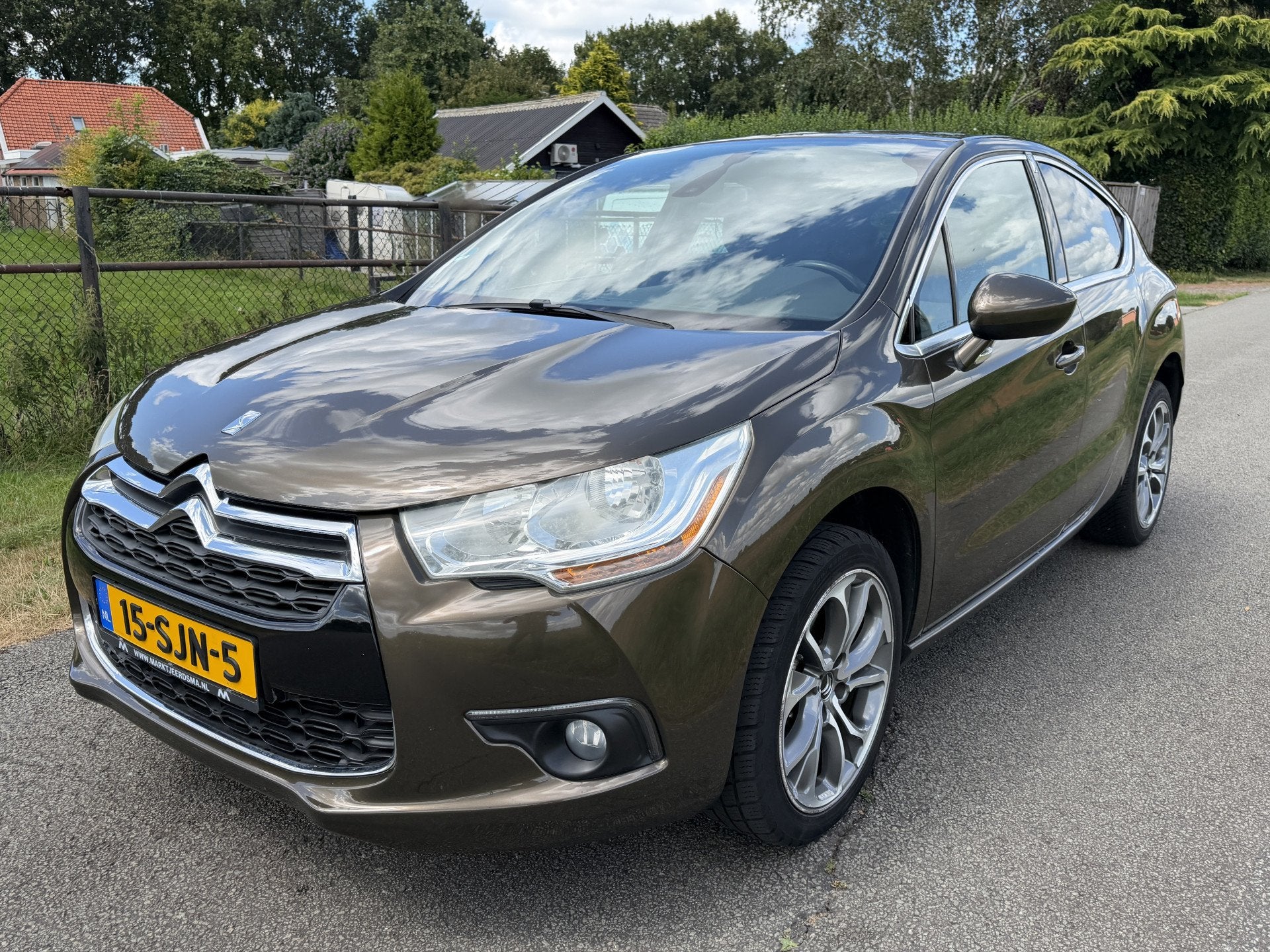 Citroën DS4 1.6 VTi So Chic ECC/CRUISE/NAVI/PDC (bj 2011), Auto's, Citroën, Euro 5, Gebruikt, Zwart, 4 cilinders