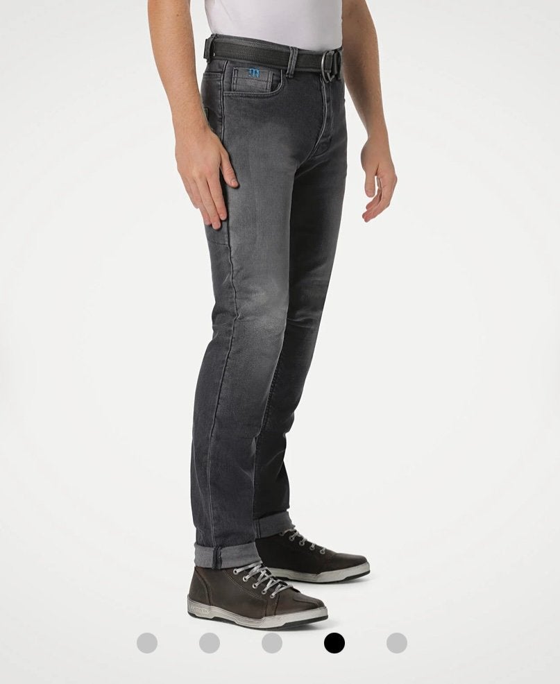 PMJ Cafe Racer Motorjeans - Grijs - Maat XXL, Motoren, Kleding | Motorkleding, Ophalen of Verzenden, Nieuw zonder kaartje, Heren
