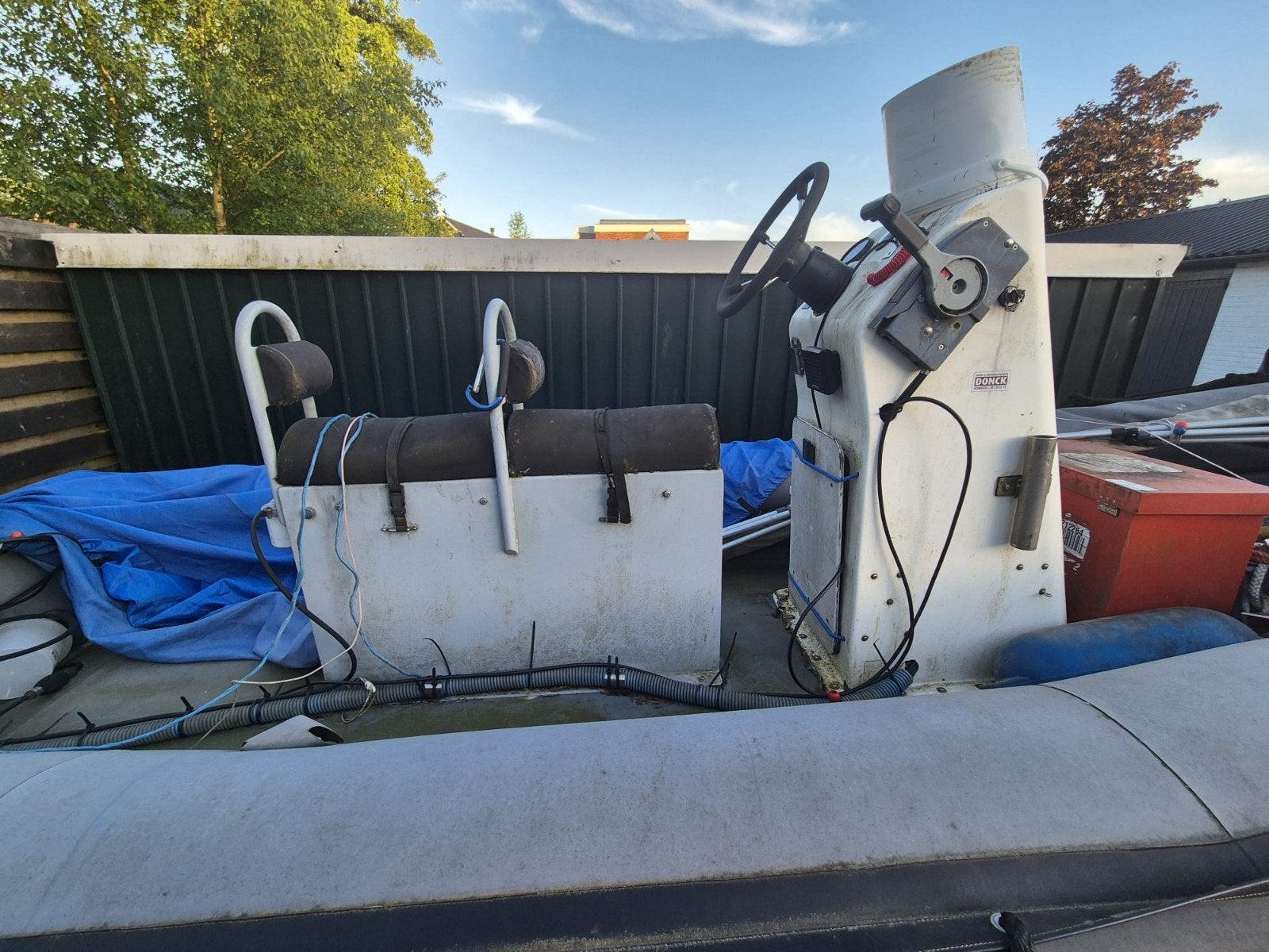 Zodiac boot 1999 met Yamaha motor - Snel en krachtig, Watersport en Boten, Rubberboten, Ophalen, Zodiac, Gebruikt, Inclusief motor