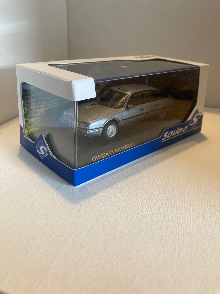 Citroen CX GTI Turbo 2 1/43 Solido Romantic Blue, Ophalen of Verzenden, Nieuw, Auto, Solido