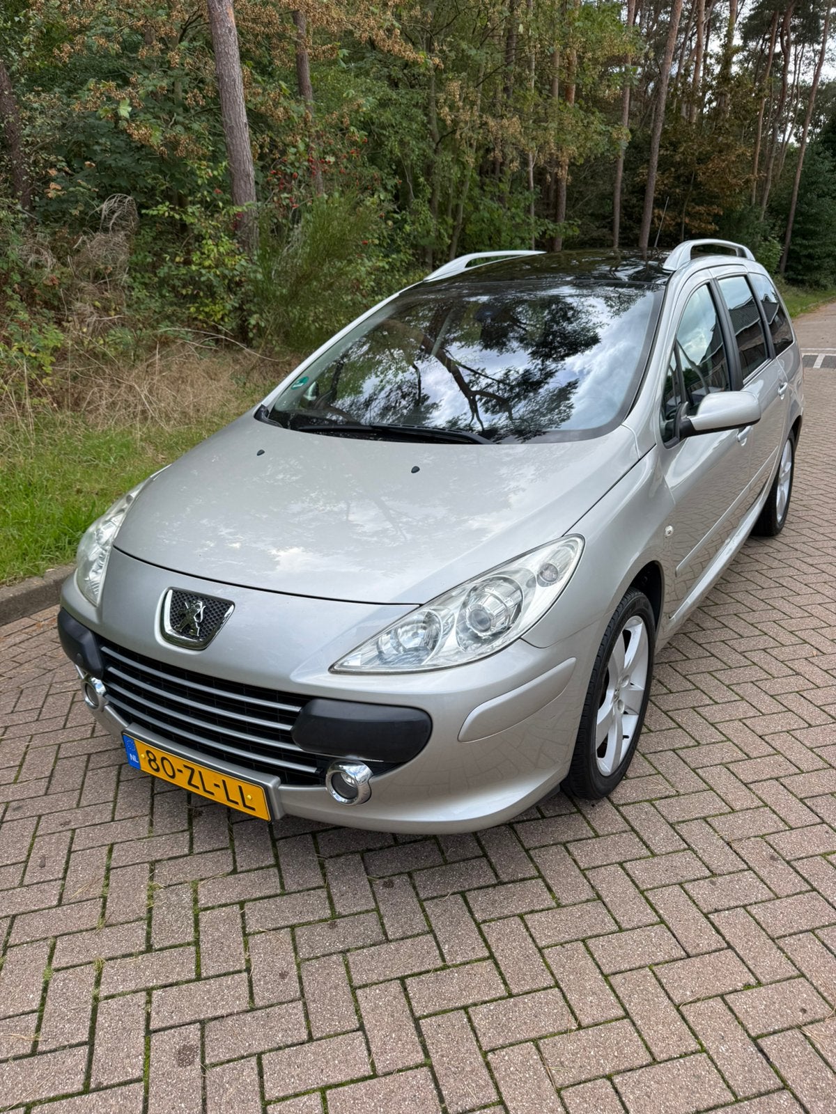 Peugeot 307 2.0 16V SW  nieuw APK rijdt super goed, 730 kg, 4 cilinders, 7 stoelen, Origineel Nederlands