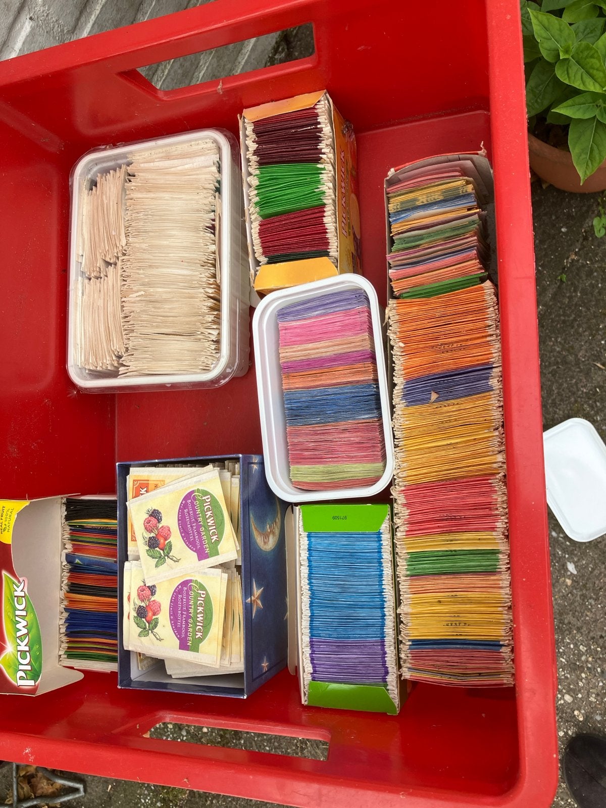 Boeken en theezakjes voor theezakjeskunst, Ophalen of Verzenden, Theezakje(s)