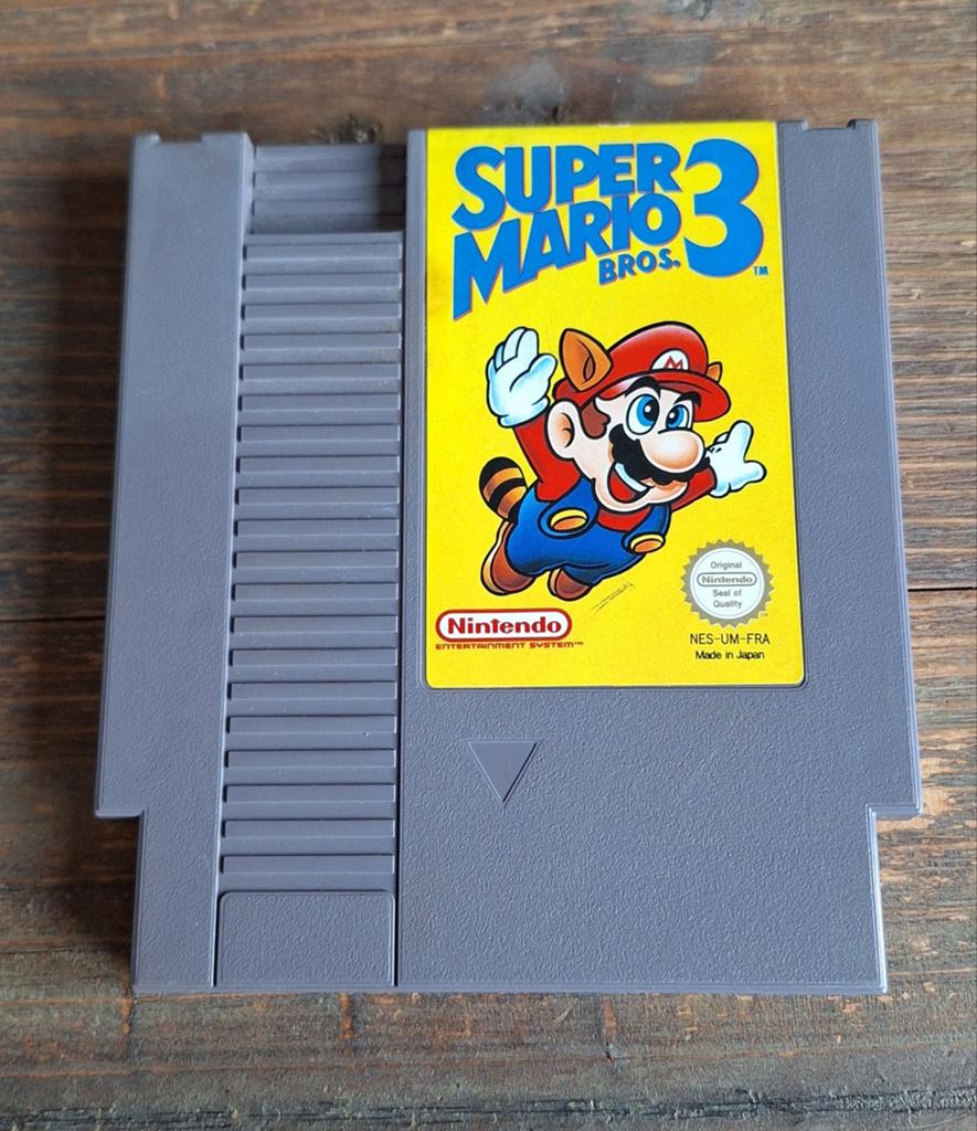 Super Mario Bros. 3 NES Game Cartridge, Gebruikt, 1 speler, Ophalen of Verzenden, Vanaf 3 jaar