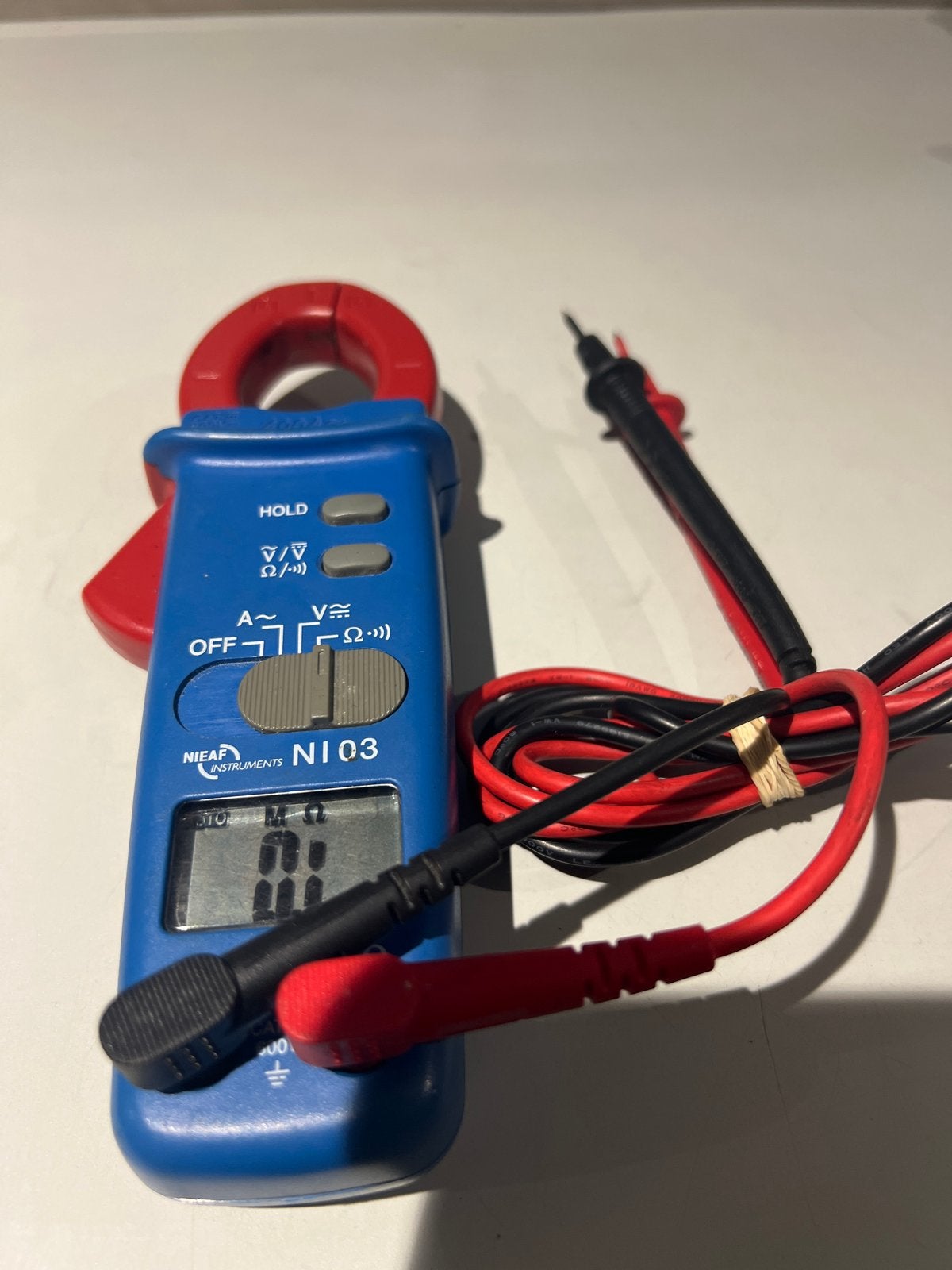 Nieuwe NIEAF Instruments N103 stroomtang multimeter, N, N, Ophalen of Verzenden, Zo goed als nieuw