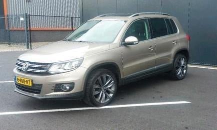 Volkswagen Tiguan SPORT&STYLE 2.0TSI 4MOTION 180PK '13 €9450, Automaat, Zwart, 4 cilinders, 179 pk
