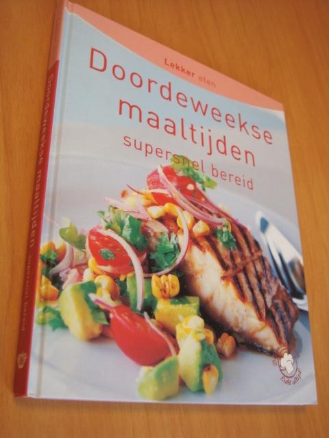 Lekker eten: Doordeweekse maaltijden (qwe), Ophalen of Verzenden, Zo goed als nieuw