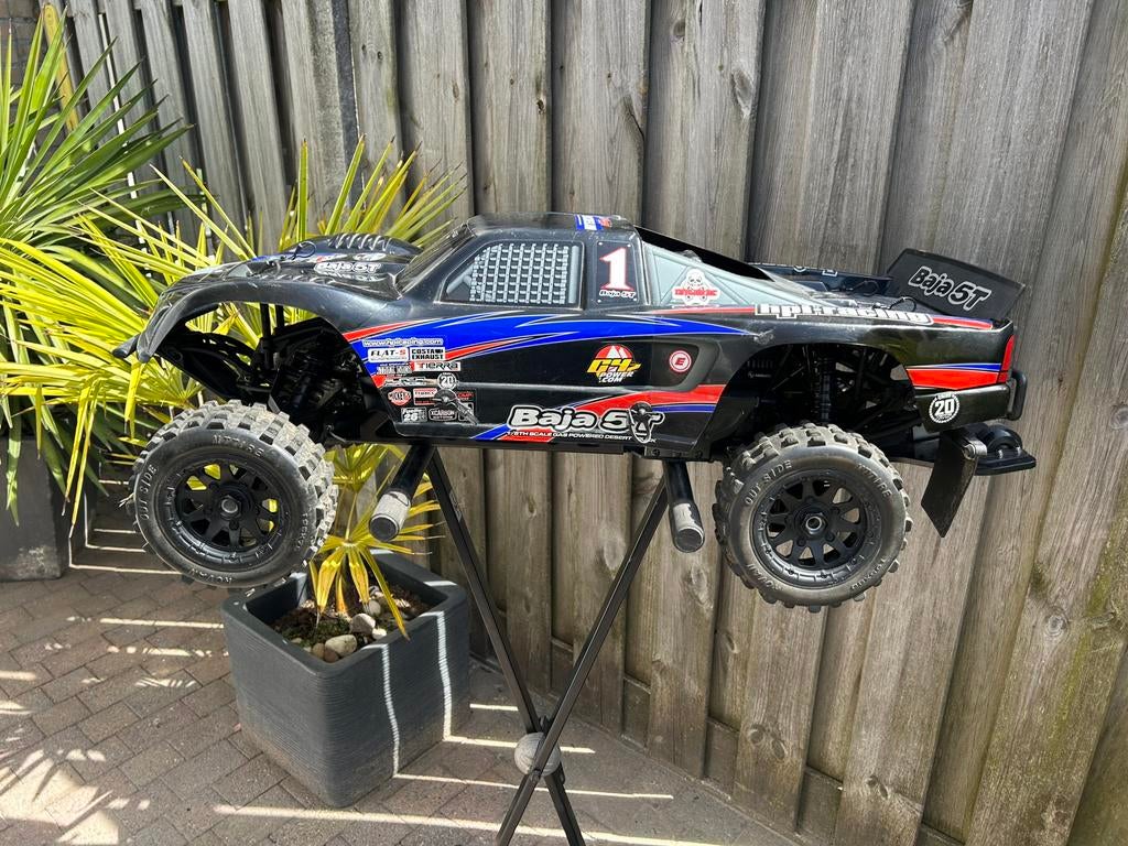 HPI Baja 8S Brushless, Auto offroad, Zo goed als nieuw, RTR (Ready to Run), Overige schalen
