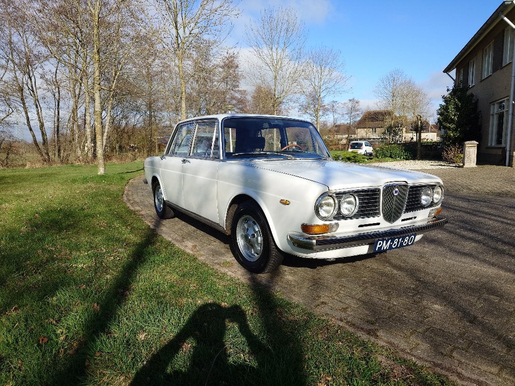 Lancia 2000 Berlina 1972 Wit, Auto's, Voorwielaandrijving, Wit, Handgeschakeld, Particulier