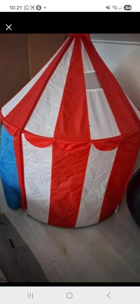 Leuke Ikea tent, Ophalen, Gebruikt