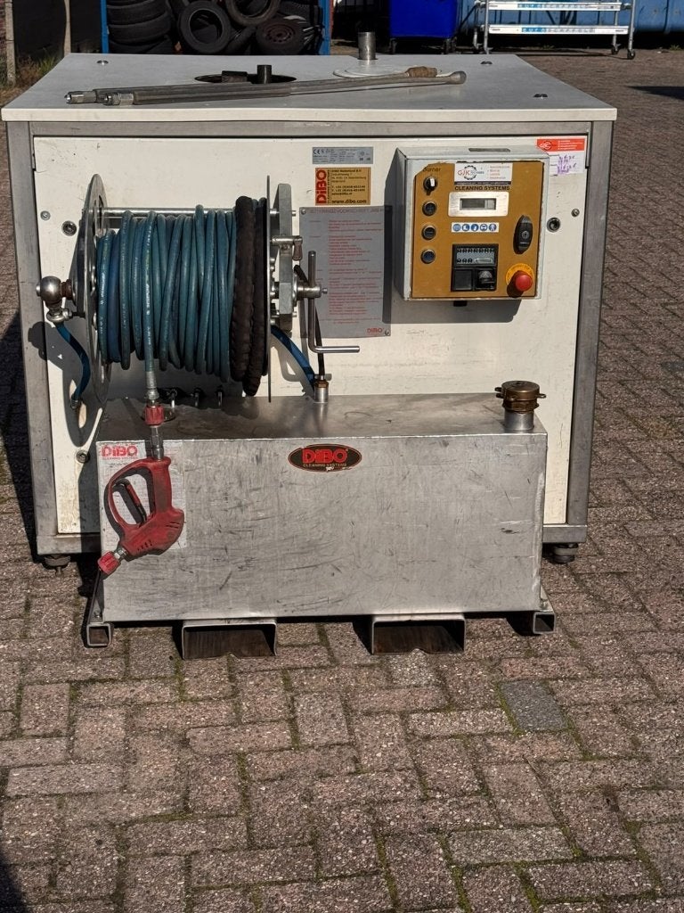 Dibo 500 Bar/ 15 ltr Warmwater hogedruk skid, Tuin en Terras, Ophalen, Benzine, Gebruikt, DIBO