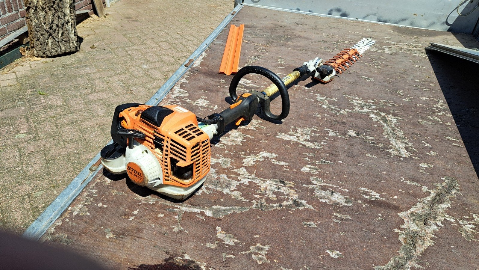 Stihl HL91 KC stokheggenschaar 2016 met garantie, Ophalen, Gebruikt, ????, JL 91KC