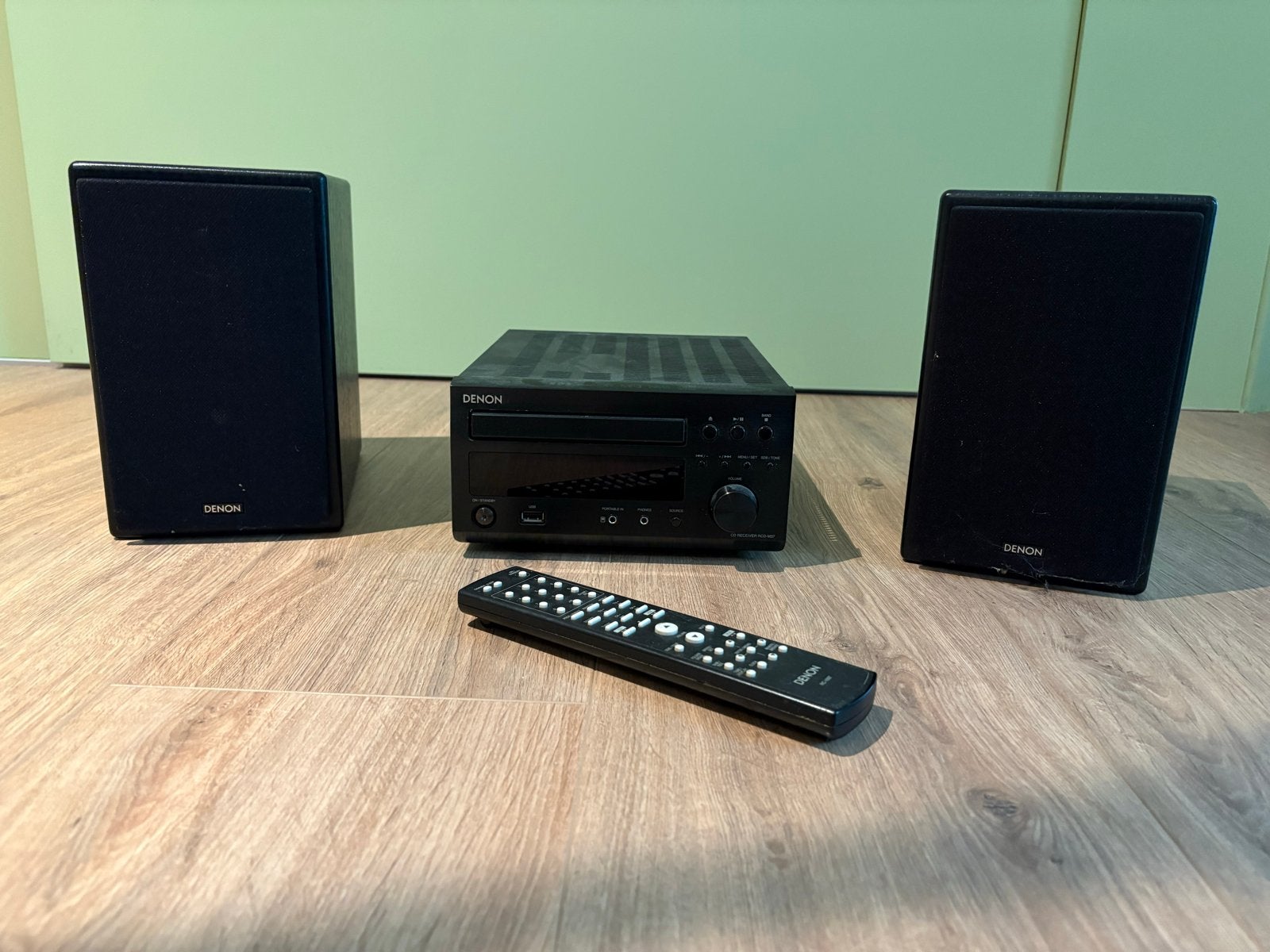 Denon RCD-M37 Microset met speakers en afstandsbediening, Ophalen, Gebruikt, Denon, Microset