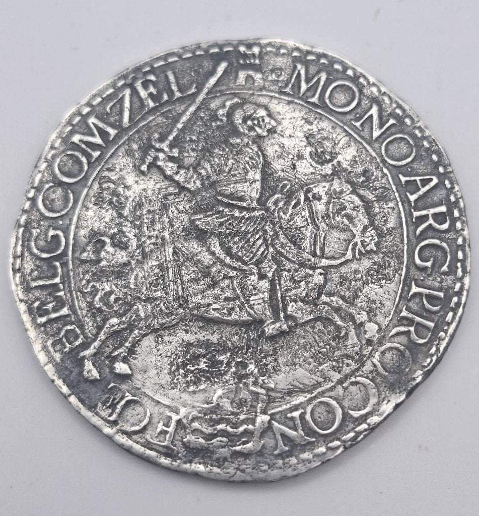 Zilveren Rijder (Ducaton) 1668 Graafschap Zeeland, Postzegels en Munten, Vóór koninkrijk, Zilver, Losse munt, Overige waardes