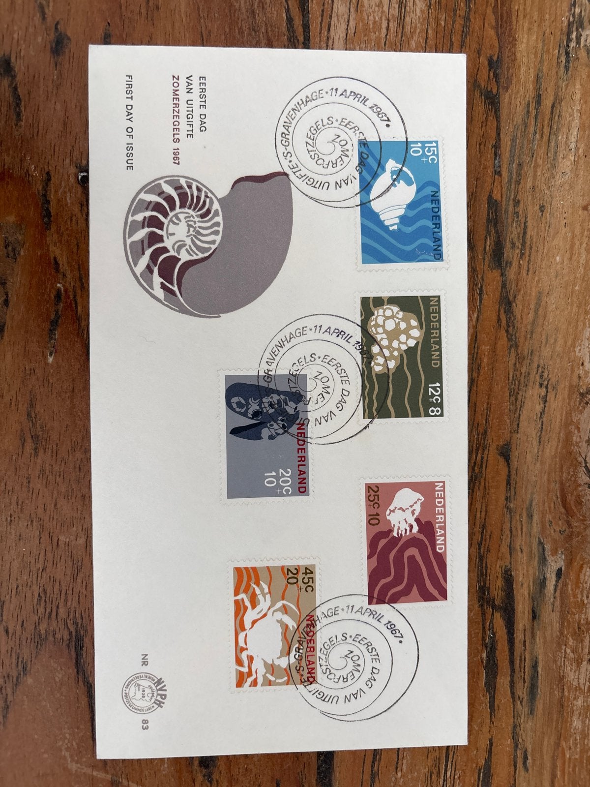 Eerste Dag Uitgifte Zomerzegels 1967 - Nederland, Ophalen of Verzenden, Beschreven, Nederland