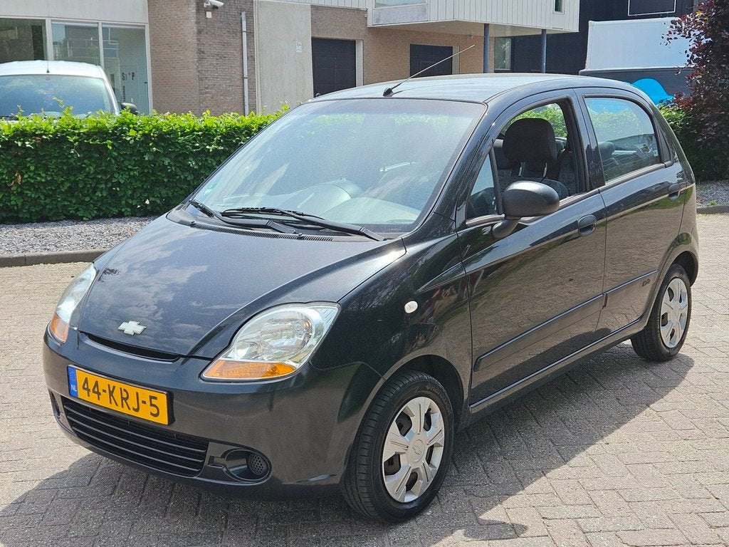 Chevrolet Matiz 0.8 Spirit, Voorwielaandrijving, Gebruikt, Zwart, Origineel Nederlands