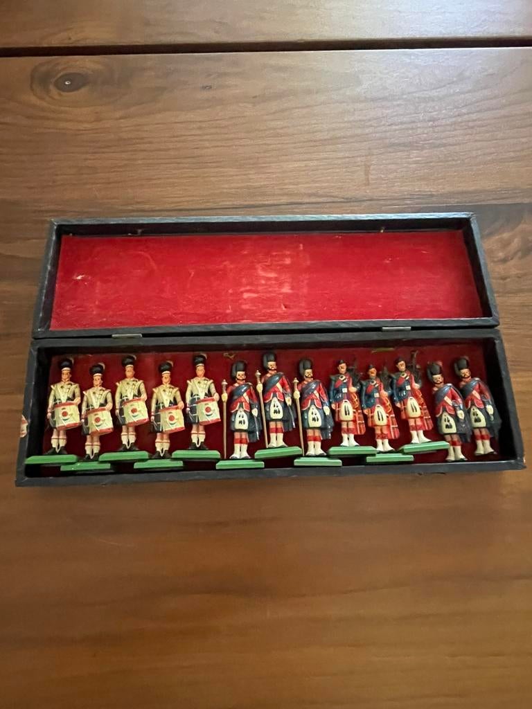 Schotse tinnen muzikant soldaten, Grant’s 1990, Verzamelen, Ophalen of Verzenden, Gebruikt, Mens